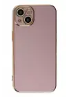 Newface Apple iPhone 14 Kılıf Volet Silikon - Mor