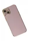Newface Apple iPhone 14 Kılıf Volet Silikon - Mor
