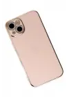 Newface Apple iPhone 14 Kılıf Volet Silikon - Pembe