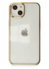 Newface Apple iPhone 14 Plus Kılıf Element Silikon - Gold