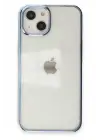 Newface Apple iPhone 14 Plus Kılıf Element Silikon - Sky Blue