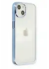 Newface Apple iPhone 14 Plus Kılıf Element Silikon - Sky Blue