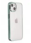 Newface Apple iPhone 14 Plus Kılıf Element Silikon - Yeşil