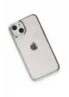 Newface iPhone 14 Plus Kılıf Element Silikon - Yeşil