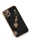 Newface Apple iPhone 14 Plus Kılıf Esila Silikon - Siyah