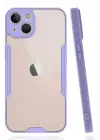 Newface Apple iPhone 14 Plus Kılıf Platin Silikon - Lila