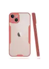 Newface Apple iPhone 14 Plus Kılıf Platin Silikon - Pembe