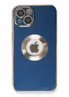 Newface Apple iPhone 14 Plus Kılıf Store Silikon - Mavi