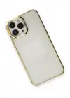 Newface Apple iPhone 14 Pro Kılıf Element Silikon - Gold