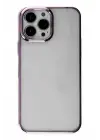Newface Apple iPhone 14 Pro Kılıf Element Silikon - Lila