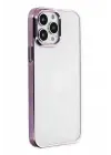 Newface Apple iPhone 14 Pro Kılıf Element Silikon - Lila
