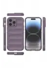 Newface Apple iPhone 14 Pro Kılıf Optimum Silikon - Mor