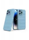 Newface Apple iPhone 14 Pro Kılıf Optimum Silikon - Sky Blue