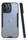 Newface Apple iPhone 14 Pro Kılıf Platin Silikon - Siyah