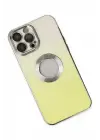 Newface iPhone 14 Pro Max Kılıf Best Silikon - Sarı
