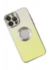 Newface Apple iPhone 14 Pro Max Kılıf Best Silikon - Sarı