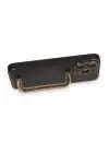 Newface Apple iPhone 14 Pro Max Kılıf Coco Elit Kapak - Siyah