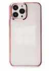 Newface Apple iPhone 14 Pro Max Kılıf Element Silikon - Pembe