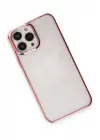 Newface iPhone 14 Pro Max Kılıf Element Silikon - Pembe
