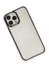 Newface Apple iPhone 14 Pro Max Kılıf Element Silikon - Siyah