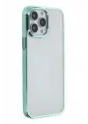 Newface Apple iPhone 14 Pro Max Kılıf Element Silikon - Yeşil