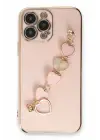 Newface Apple iPhone 14 Pro Max Kılıf Esila Silikon - Pudra