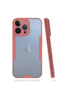 Newface iPhone 14 Pro Max Kılıf Platin Silikon - Pembe