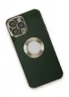Newface Apple iPhone 14 Pro Max Kılıf Store Silikon - Yeşil