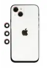 Newface Apple iPhone 14 Shine Kamera Lens - Rainbow