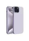 Newface iPhone 15 Kılıf First Silikon - Lila