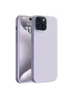 Newface iPhone 15 Kılıf First Silikon - Lila
