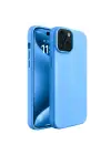 Newface iPhone 15 Kılıf First Silikon - Mavi
