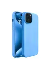 Newface iPhone 15 Kılıf First Silikon - Mavi