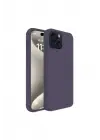 Newface Apple iPhone 15 Kılıf First Silikon - Mürdüm