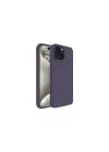 Newface Apple iPhone 15 Kılıf First Silikon - Mürdüm