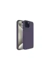 Newface Apple iPhone 15 Kılıf First Silikon - Mürdüm