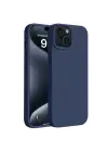 Newface iPhone 15 Plus Kılıf First Silikon - Lacivert