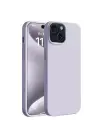Newface Apple iPhone 15 Plus Kılıf First Silikon - Lila