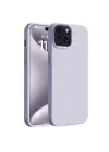 Newface Apple iPhone 15 Plus Kılıf First Silikon - Lila
