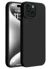 Newface Apple iPhone 15 Plus Kılıf First Silikon - Siyah