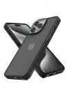 Newface Apple iPhone 15 Pro Kılıf Elegant Kapak - Siyah