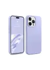 Newface iPhone 15 Pro Kılıf First Silikon - Lila