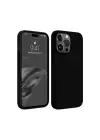 Newface Apple iPhone 15 Pro Kılıf First Silikon - Siyah