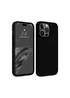 Newface iPhone 15 Pro Kılıf First Silikon - Siyah