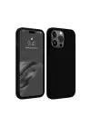 Newface Apple iPhone 15 Pro Kılıf First Silikon - Siyah