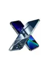 Newface Apple iPhone 15 Pro Kılıf Lüx Şeffaf Silikon