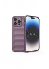 Newface Apple iPhone 15 Pro Kılıf Optimum Silikon - Mor