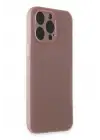 Newface Apple iPhone 15 Pro Kılıf Puma Silikon - Pembe