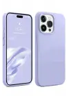 Newface Apple iPhone 15 Pro Max Kılıf First Silikon - Lila