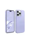 Newface iPhone 15 Pro Max Kılıf First Silikon - Lila